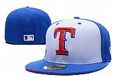 Texas Rangers Fresh Logo White Royal Fitted Hat LX,baseball caps,new era cap wholesale,wholesale hats